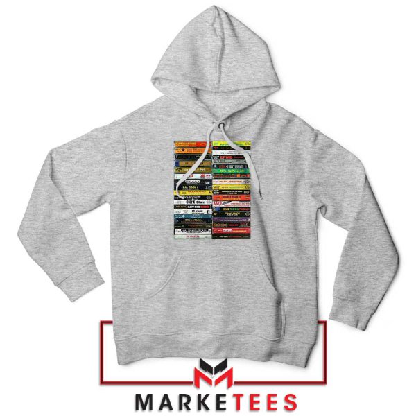 The 80s Style Cool Hip Hop White Hoodie