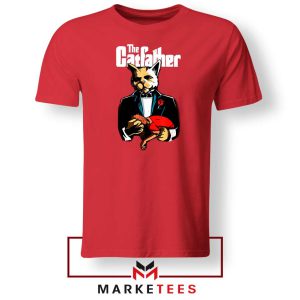 The Cat Father Day Film Parody Red Tshirt