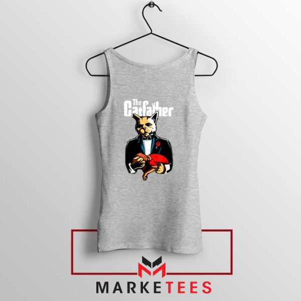 The Cat Father Day Film Parody Tank Top