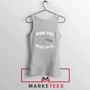 The Dark Side of the Moon Beer Grey Tank Top