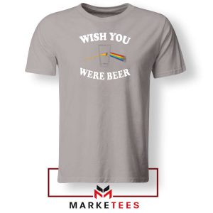 The Dark Side of the Moon Beer Grey Tshirt