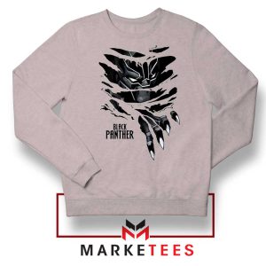 The King Black Panther Wakanda Grey Sweatshirt