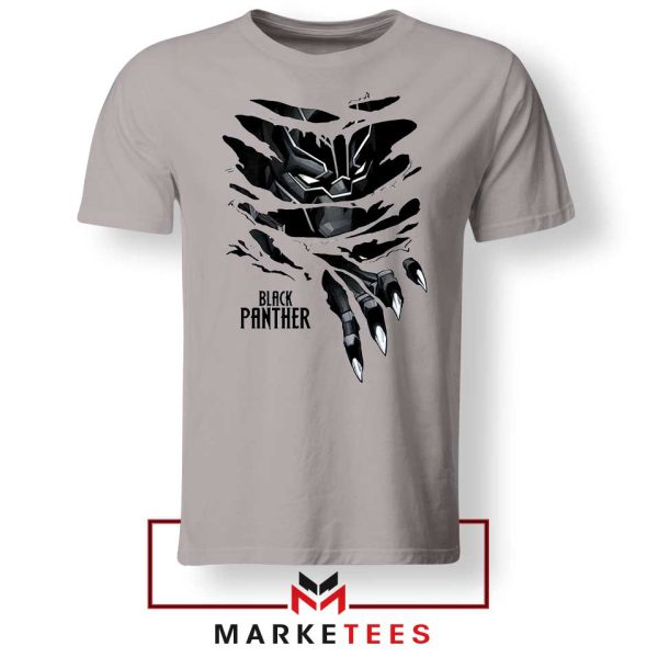 The King Black Panther Wakanda Grey Tshirt