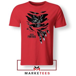 The King Black Panther Wakanda Red Tshirt