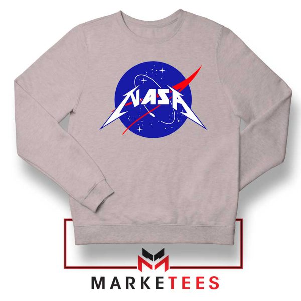 The Metallica NASA Logo Parody Grey Sweatshirt