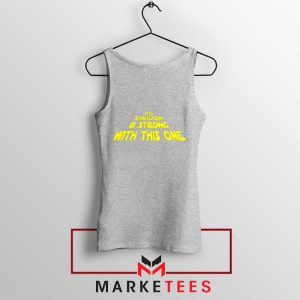 The Sarcasm Star Wars Series Grey Tank Top