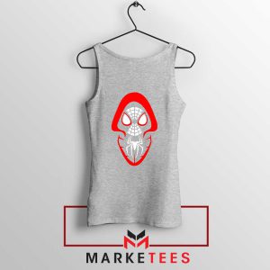 The Spider Verse Superhero Grey Tank Top