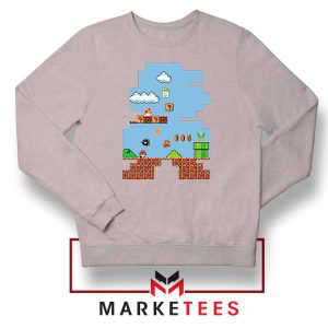 The Super Mario Mascot Series Grey Sweatshirt