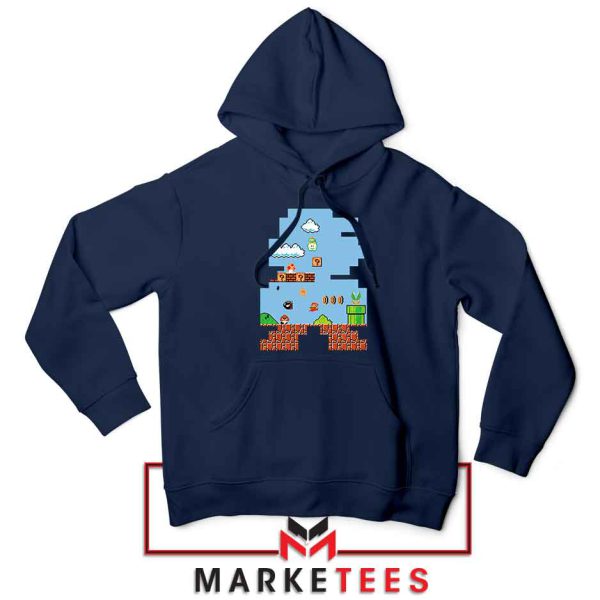 The Super Mario Mascot Series Navy Hoodie