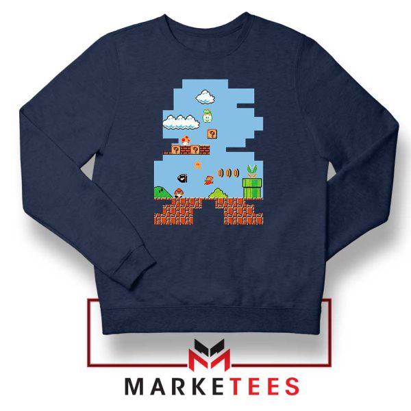 The Super Mario Mascot Series Navy Sweatshirt