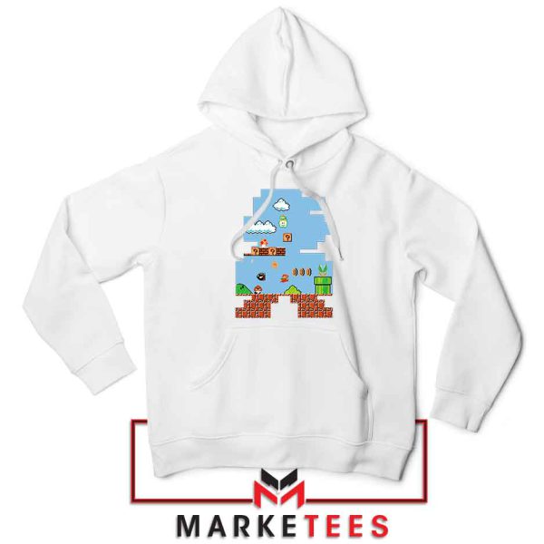 The Super Mario Mascot Series White Hoodie