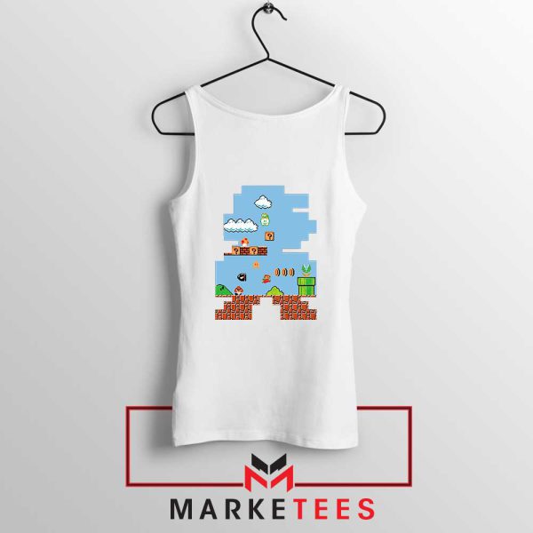 The Super Mario Mascot Series White Tank Top