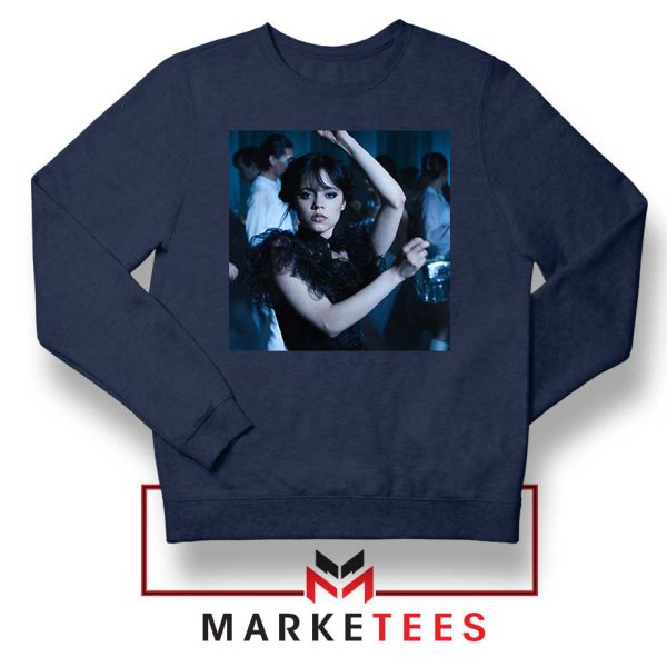 The Wednesday Rave N Dance Navy Sweatshirt