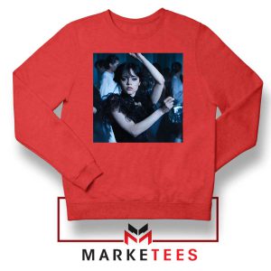 The Wednesday Rave N Dance Red Sweatshirt