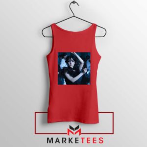 The Wednesday Rave N Dance Red Tank Top