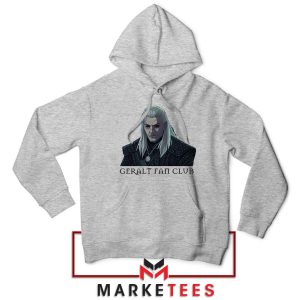 The Witcher Blood Origin Netflix Logo Grey Hoodie