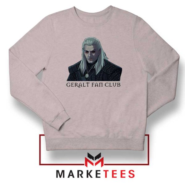 The Witcher Blood Origin Netflix Logo TV Series Grey Sweatshirt