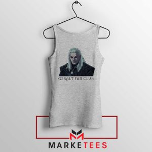 The Witcher Blood Origin Netflix logo Grey Tank Top