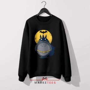 Totoro Gotham's Savior Black Sweatshirt