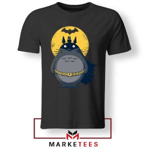 Totoro Gotham's Savior Black Tshirt