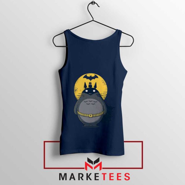 Totoro Gotham's Savior Navy Tank Top