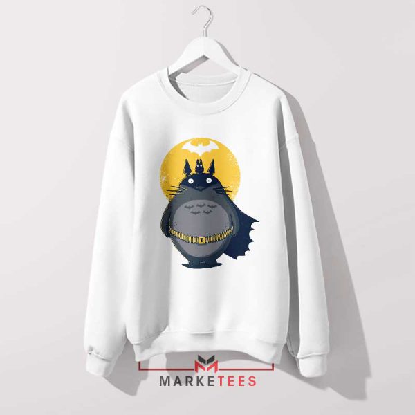 Totoro Gotham's Savior White Sweatshirt