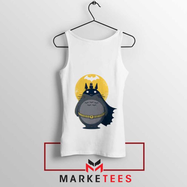 Totoro Gotham's Savior White Tank Top