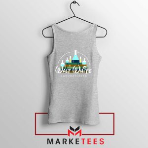 Walt-White-Bad-Laboratories Grey Tank Tops