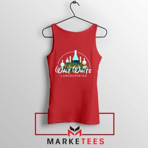 Walt-White-Bad-Laboratories Red Tank Tops