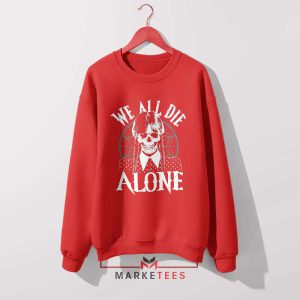 Wednesday Addams Fashion Red Sweatshirt