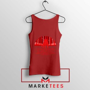 Wednesday Addams Stranger Things 5 Red Tank Top