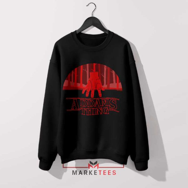 Wednesday Addams Stranger Things 5 Sweatshirt