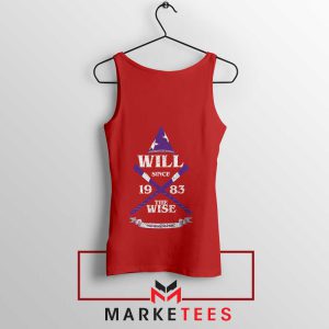 Will Byers Since 1983 Seaosn 5 Red Tank Top