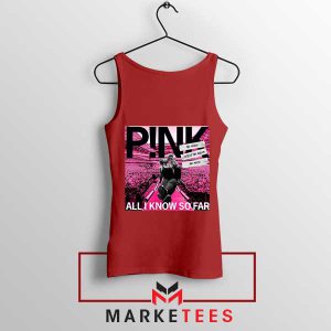 All I Know So Far World Tour Red Tank Top