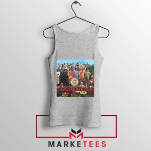 All You Need Is Love Sgt. Pepper's Grey Tank Top