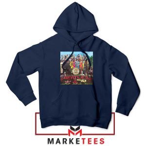 All You Need Is Love Sgt. Pepper's Navy Hoodie