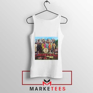 All You Need Is Love Sgt. Pepper's White Tank Top