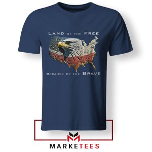 American Spirit Patriotic Bald Eagle Navy Thisrt