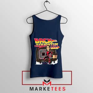 Ant-Man 3 Back to the Future Navy Tank Top