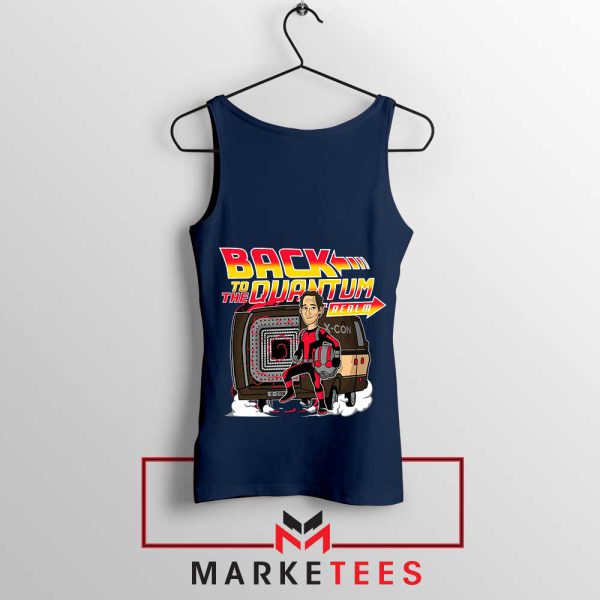 Ant-Man 3 Back to the Future Navy Tank Top