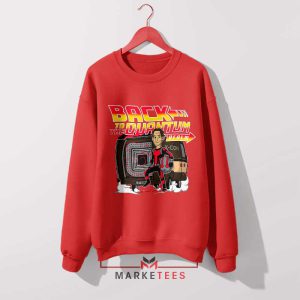 Ant-Man 3 Back to the Future Red Sweatshirt