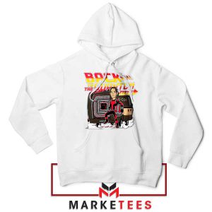 Ant-Man 3 Back to the Future White Hoodie