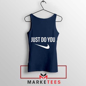 Authenticity Funny Nike Just Do You Navy Tank Top