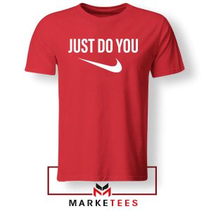 Authenticity Funny Nike Just Do You Red Thisrt