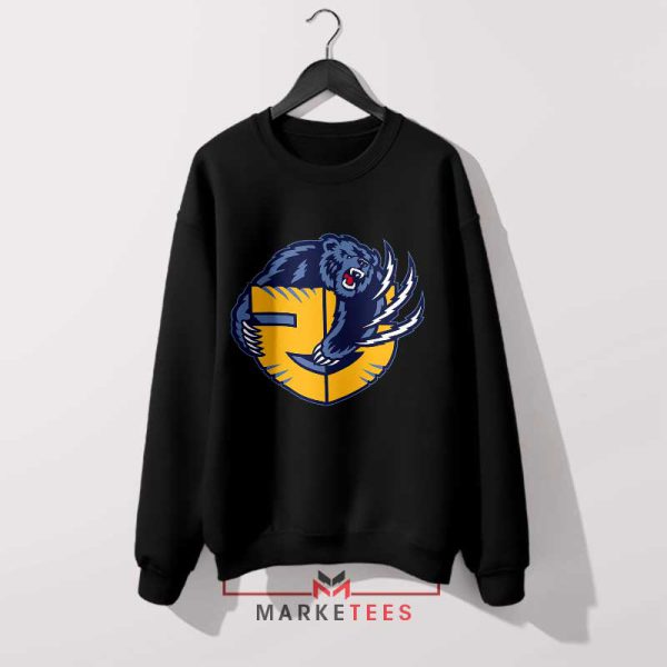 Bear Necessities Grind City NBA Black Sweatshirt