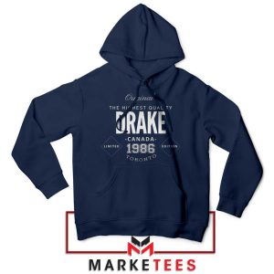 Best I Ever Had Drake 1986 Navy Hoodie