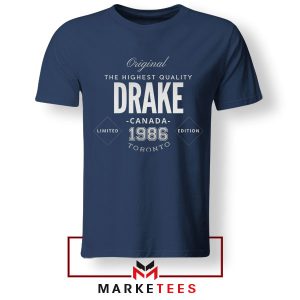 Best I Ever Had Drake 1986 Navy Tshirt