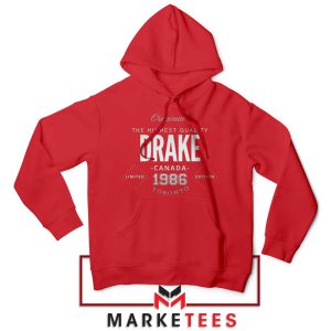 Best I Ever Had Drake 1986 Red Hoodie