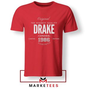 Best I Ever Had Drake 1986 Red Tshirt