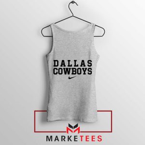 Big D Energy Dallas Cowboys White Tank Top